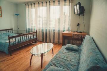 Фото номера Двухместный номер с 1 кроватью и душем Отель Hotell Pääsuke г. Йыхви 2